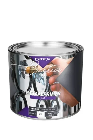 Aanbieding Fitex Creative Plus Metaalprimer Corrosiewerende basis voor metalen